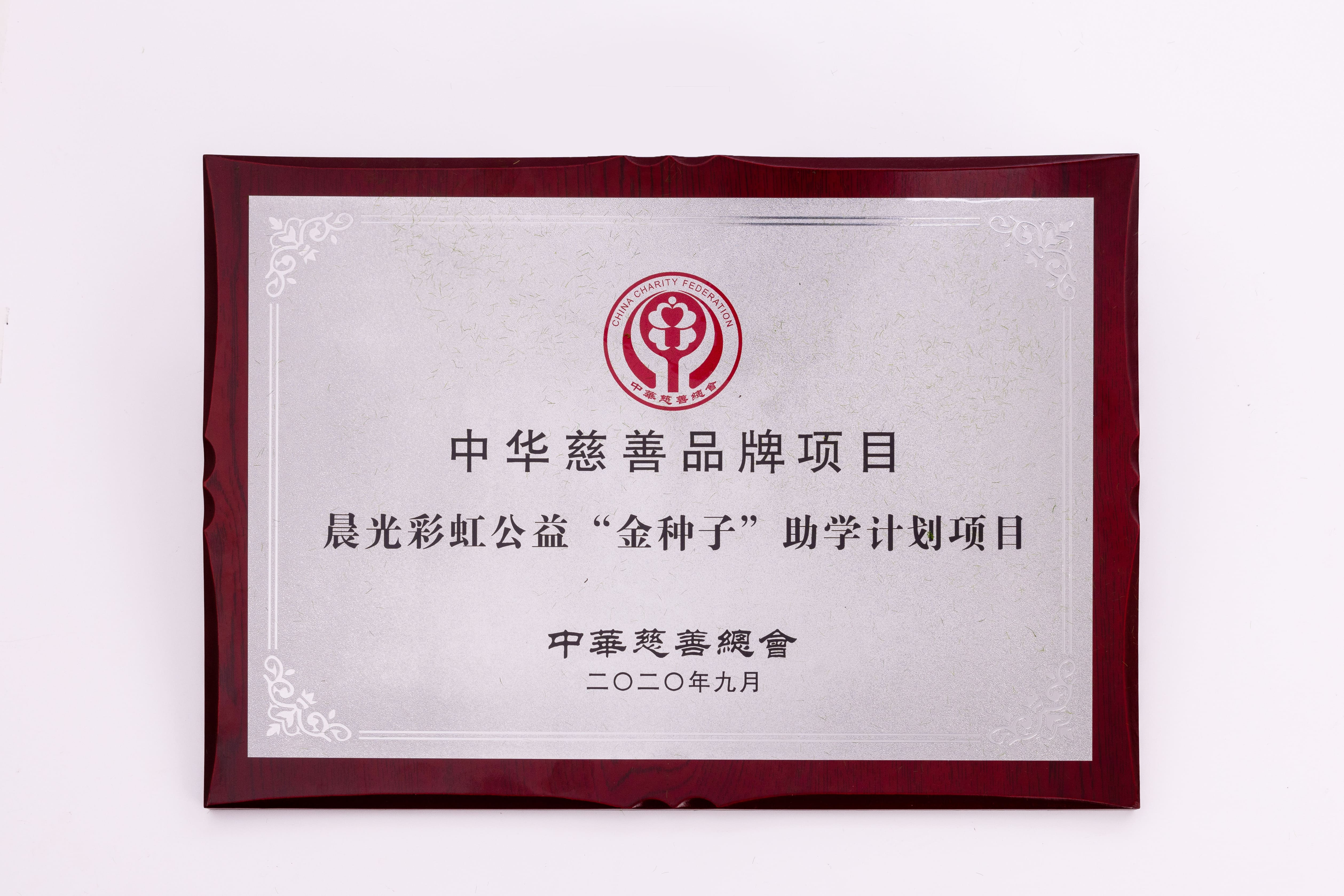 中华慈善品牌项目